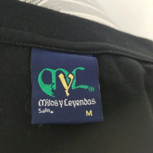 Mitos y Leyendas Black T-shirt, Dragons, M - Picture 6 of 7